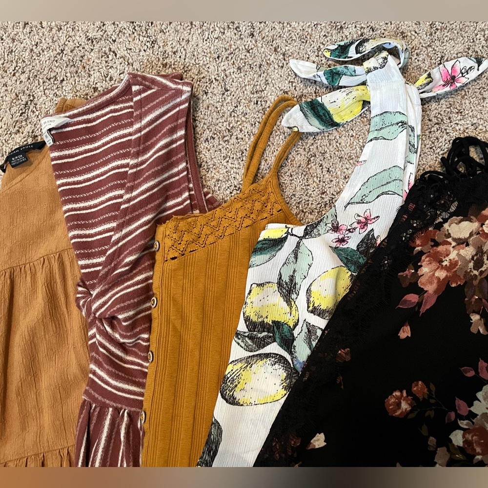 Summer Tank Top Bundle: American Eagle, Lucky Brand, Mudd, SO, Maurices